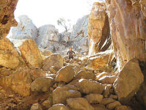Me half way down