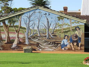 mural  Moora