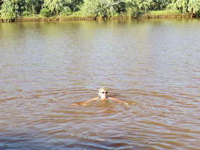 me in very big pool