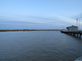 high tide