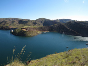 Lake Argyle from water tower lookout
