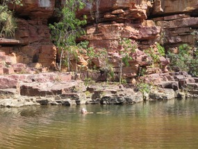 Umbrawarra Gorge  swim