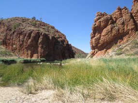 Glen Helen gorge 