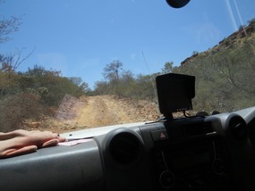 road into Ruby Gap