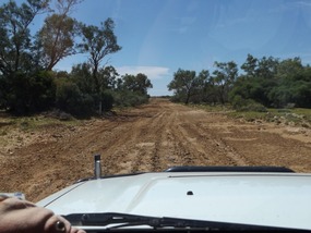 start track out of Oodnadatta
