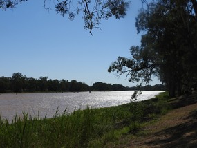Balonne river St Goerge