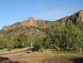 overlooking Springsure 