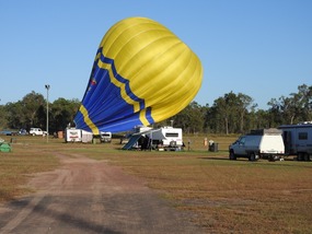Rodeo ground camp