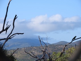 view from our campsite