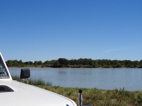 Camp Normanton on river