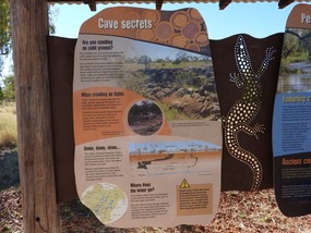 cave sign 
