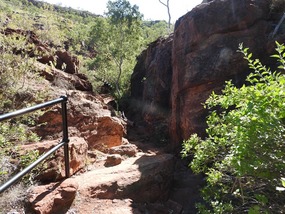 only bit of guard rail 