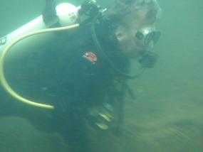 me diving 