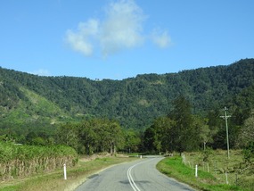 we are driving to top see building