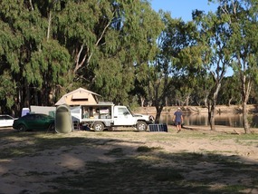 camp on Murray