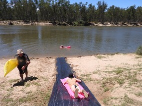camp on Murray