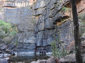Black rock falls 