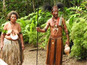 Chief with mother