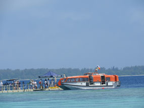 off loading Panaceas island -Conflict group