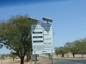 road sign
