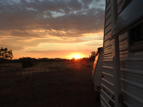 Boulia to Mt. Isa sunset