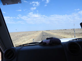 Road Winton to Boulia