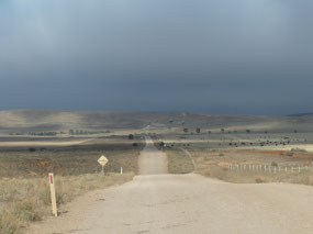 road from Redbanks to Murraytown