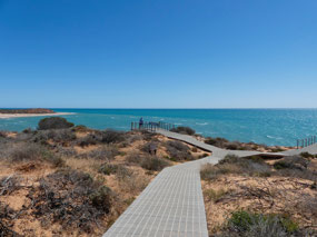 board walk Skipjack point