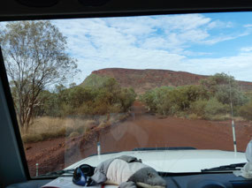 Mt Nameless road