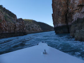 Horizontal falls