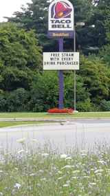 Interesting sign. It got our attention
