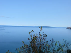 The view of Lake Michigan was worth the hike