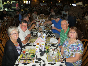 Dinner at The Big Texan