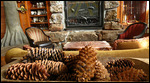 HUGE fireplace