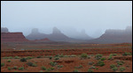Geologic rocks in the distance