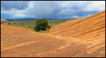 Storm in the distance coming at us.