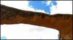 Owachomo Bridge from under it