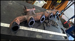 Old, warped exhaust manifold
