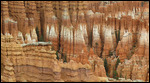 Rock stratification in the hoodoos