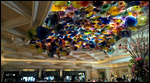 Entrance to Bellagio ceiling