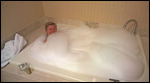 ummmm...maybe we put in too much bubble bath?