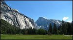 Half Dome from the valley floor