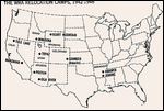 These are places where the Japanese were sent