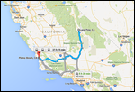 Mt. Whitney to Pismo Beach
