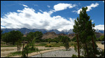 View of eastern Sierra Mountains