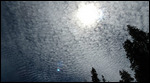 Biscuit-like coulds overhead