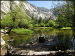 Mirror Lake below Half Dome