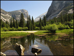 Mirror Lake looking towards Tioga Lake