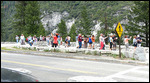 Typical tourist photo at tunnel view