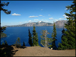 Crater Lake looking east